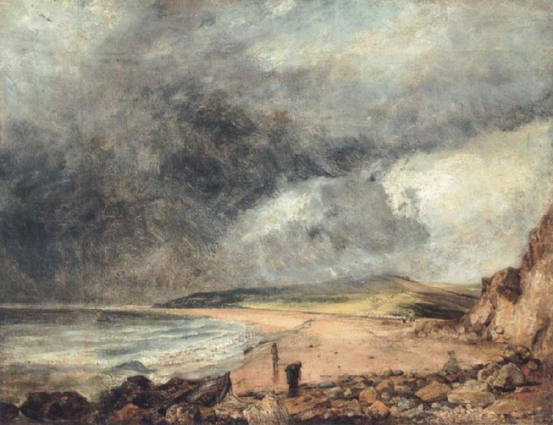 John Constable Weymouth Bay Sweden oil painting art